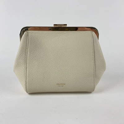 $140 • Buy Oroton Women’s Violet - Frame Clutch / Cross Body Bag Cream RRP $249