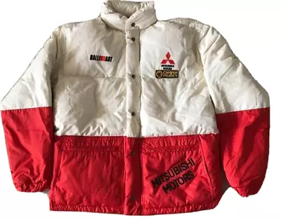 Mitsubishi Motors Ralliart Ciesse Piumini Down Jacket Size L Made In Italy Vtg • $799