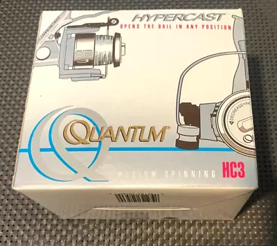 Quantum Hypercast HC3 Spinning Reel In Original Box & Insert Excellent Condition • $1