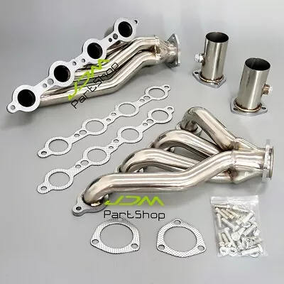 LS Swap Exhaust Headers Fits For GMC Jimmy Chevrolet S10 4.8L 5.3L 5.7L 6.0L 3.2 • $149.99