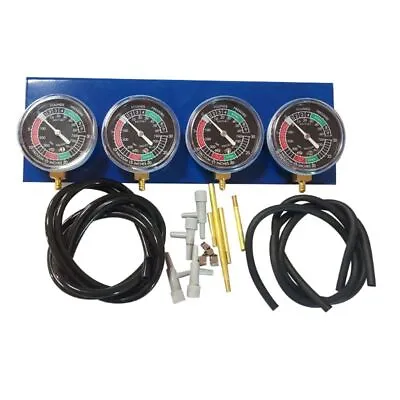 Motorcycle Vacuum Carburetor Synchronizer Tool Carb Sync Gauge 4 Cylinder • $71.58