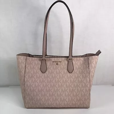 Michael Kors Kimberly Pink Large Tote Purse Bag 38T2GKFT6V • $79.99