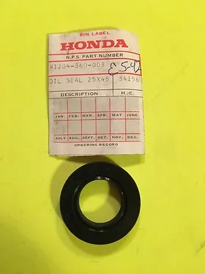 GENUINE Honda NOS 91204-360-003 Oil Seal CR125M MR175 MT125 MT125R • $4.84