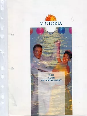 P&o Cruises - Victoria - Entertainment Guide - March 1999 • £2.50