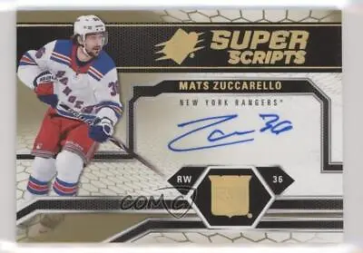 2018-19 SPx Superscripts Mats Zuccarello #SS-MZ Auto • $11.92