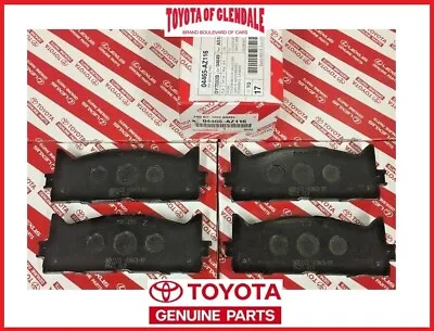 $57.90 • Buy 2007-2017 Toyota Camry Front Ceramic Brake Pads Genuine Oem New 04465-az216