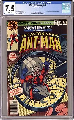 Marvel Premiere #47 CGC 7.5 1979 3933288005 1st Scott Lang As Ant Man • $145