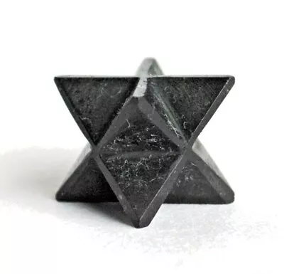 Crystal For Protection - Black Tourmaline Merkaba Star Natural Gemstone Healing • £12.99