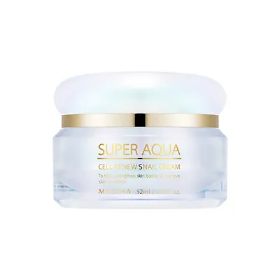 MISSHA Super Aqua Cell Renew Snail Cream 52mL • $22.66
