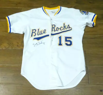 Wilmington Blue Rocks Signed Game Used Minor League Jersey #15 Tomlinson Size 44 • $99.99