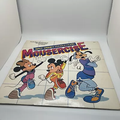 Walt Disney Productions MOUSERCISE 1982 12  Vinyl LP With Booklet - 62516 • $11