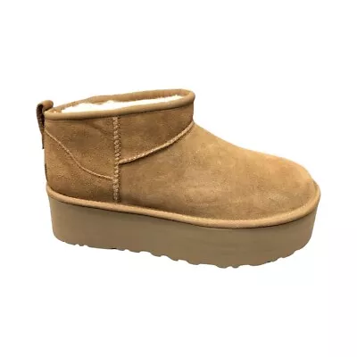 UGG Women's Classic Ultra Mini Platform Chestnut Boots 1135092 • $99.99