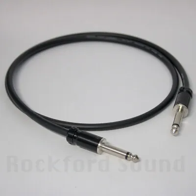 Mogami W2524 Guitar & Patch Cable Straight To Straight Squareplugs Black • $29.99