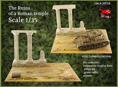 Redog  1/35 The Ruins Of A Roman Temple - Diorama • £20.59