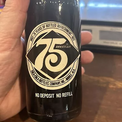 Coca Cola 75th Anniversary Bottle Mobile Ala 1977 Unopened  • $4.95