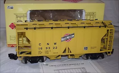 Aristocraft No. 41220 2 Bay Covered Hopper CNW Chicago Northwestern - G Scale • $56