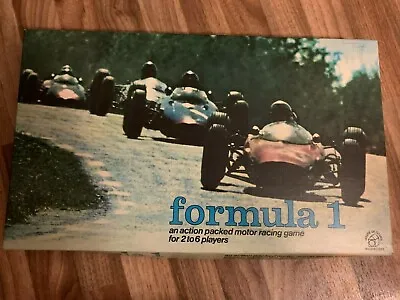 £22.99 • Buy Formula One 1 Board Game By Waddingtons Vintage 1978 Racing Grand Prix Cars Fun