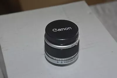 Canon 50mm F/1.8 Rangefinder Lens: Leica L-39 (LTM) Screw Mount Lens • £90
