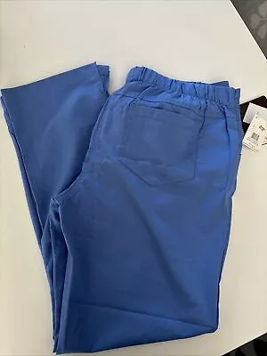 Nrg By Barco Scrub Pants Blue Size Large NWT  • $16