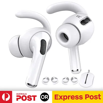 $9.99 • Buy 4X For Apple AirPods 3 2021 Pro Ear Tips Case Earpod Cover Silicone Hook Earbuds