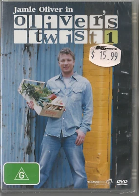 $7.50 • Buy Jamie Oliver In Oliver's Twist Series 1 DVD Brand New And Sealed Region 4