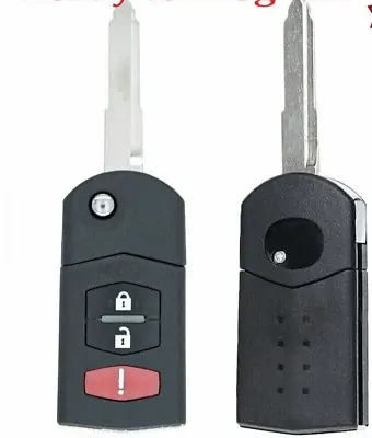 Remote For Mazda Flip Key Fob 3B BGBX1T478SKE12501 UNCUT Keyless Entry Control • $29.69