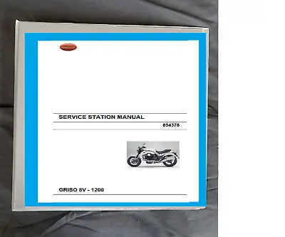 Moto Guzzi 4v 1200 Sport Service Repair Shop Manual Manual Binder • $19.77