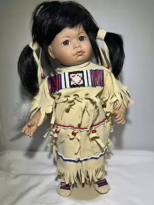 $10 • Buy The Hamilton Collection's  Little Cloud  Bisque Porcelain Hand Painted Doll