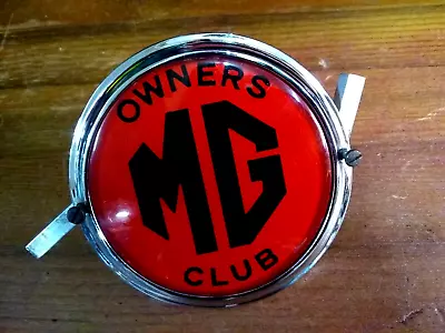 Vintage Mg Owners Club Grille Badgemgc Mgb Roadster Mg Midgetmgb Gt Unused • $33.57