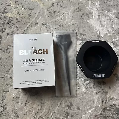 OVERTONE The Bleach Kit 30 Volume | Hair Lightening System | NEW In Box • $13.50