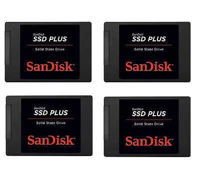 $39.95 • Buy SanDisk SSD PLUS 120GB 240GB 480GB 960GB Internal Solid State Drive 2.5'' SATA 