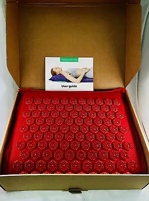 Pranamat Eco Massage Mat Pillow Yoga Mat Red • $200