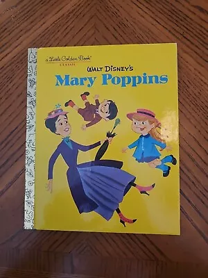 Walt Disney's Mary Poppins Little Golden Book Classic 2016 • $3.95