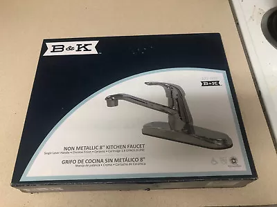 New B & K  8  Non- Metallic Kitchen Faucet (Mueller Steamline Co.) 122-038 • $12.99