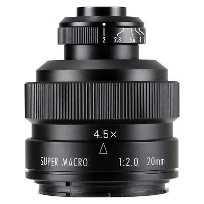 $328.90 • Buy Zhongyi Mitakon 20mm F/2 4.5X Super Macro Lens For DSLR Canon Nikon Pentax Sony