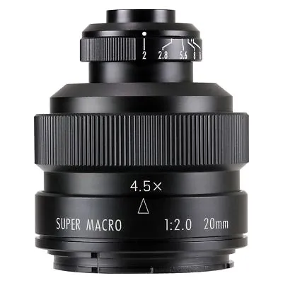 Zhongyi Mitakon 20mm F/2 4.5X Super Macro Lens For DSLR Canon Nikon Pentax Sony • $328.90