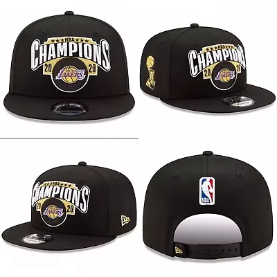 LA Lakers New Era 2020 NBA Finals Champions Locker Room Youth 9FIFTY Snapback • $29.95