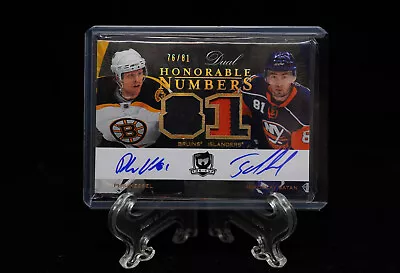 2007-08 UD The Cup Dual Honorable Numbers Kessel-Satan  76/81  Patches Autos • $69.99