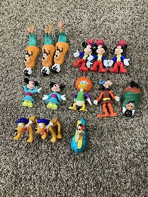 LOT Of 14 Vintage Mickey Minnie Mouse Figures Disney • $5.99
