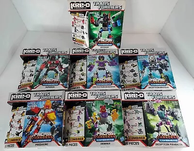 Transformers Kre-o Kreo Micro Changers Combiners Lot Of 7  NEW  Sealed • $239.95