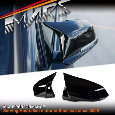 M4 Style Gloss Black Mirror Cover Caps For BMW F20 F22 F30 F31 F32 F33 F36 E84 • $259.99