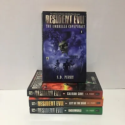 $99.95 • Buy Resident Evil Novels Volumes 1-4:  S.D. Perry Paperback Free Postage