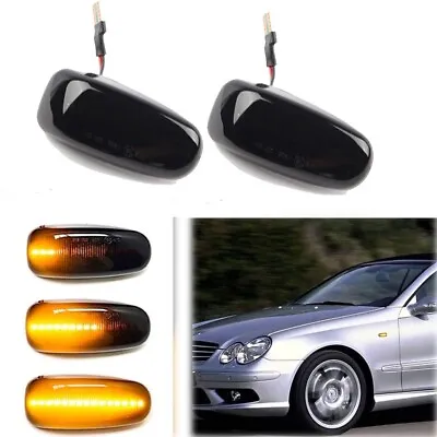 Dynamic LED Side Marker Blinker Light For BENZ CLK W202 W210 W208 Vito W638 R170 • $15.99