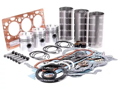 Engine Overhaul Kit For Massey Ferguson 135 148 Tractors Ad3.152 Plain Bowl • $238.29