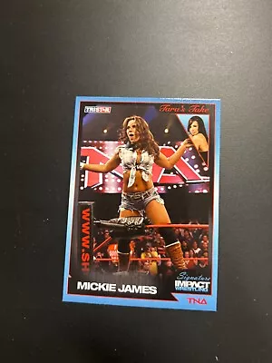 Mickie James 2011 Tristar TNA Signature Impact Card #31 • $3