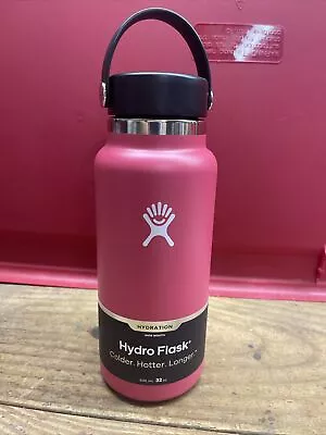 $20 • Buy Hydro Flask 32 Oz Double Wall Vacuum Insulated Stainless Steel Leak Water Bottle
