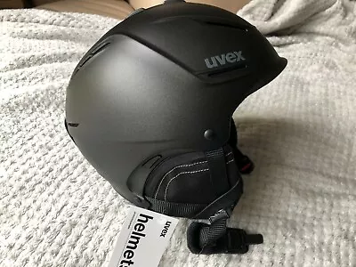 Uvex Unisex P1us 2.0 Black Met Mat. Ski Helmet. 52-55cm. • $80.14
