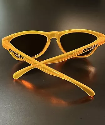 Oakley Frogskins Acid Orange W Fire Iridium Lenses Collectors Item • $300