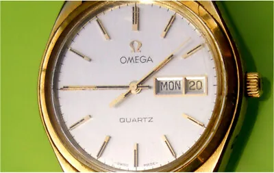 Men's Omega Quartz Watch 30yrs ICI Service Award. • $550