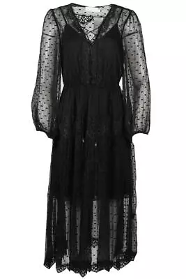 Zimmermann Silk Midi Dress Uk 12 • £190